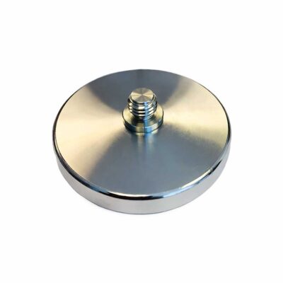 Magnet med 5/8 gjenge for montering av scanner target på metalloverflate