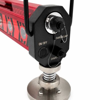 Maskinmottaker TR 360 med magnetfeste for roterende laser på anleggsmaskin