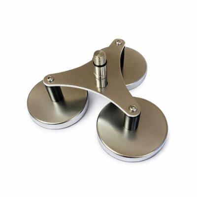Trippelmagnet med 5/8 gjenge for montering av GNSS antenne på metalloverflate