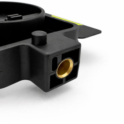 Rundprisme tilsvarende Leica GPH1 og GPR1 med sikteskive og QL-feste for presis landmåling