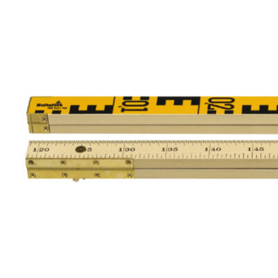 Hultafors nivellerstang 702 2,5 meter 2-delt med refleks og dobbel gradering