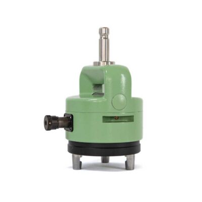 Kolbe med optisk lodd, rørlibelle og leicatopp.