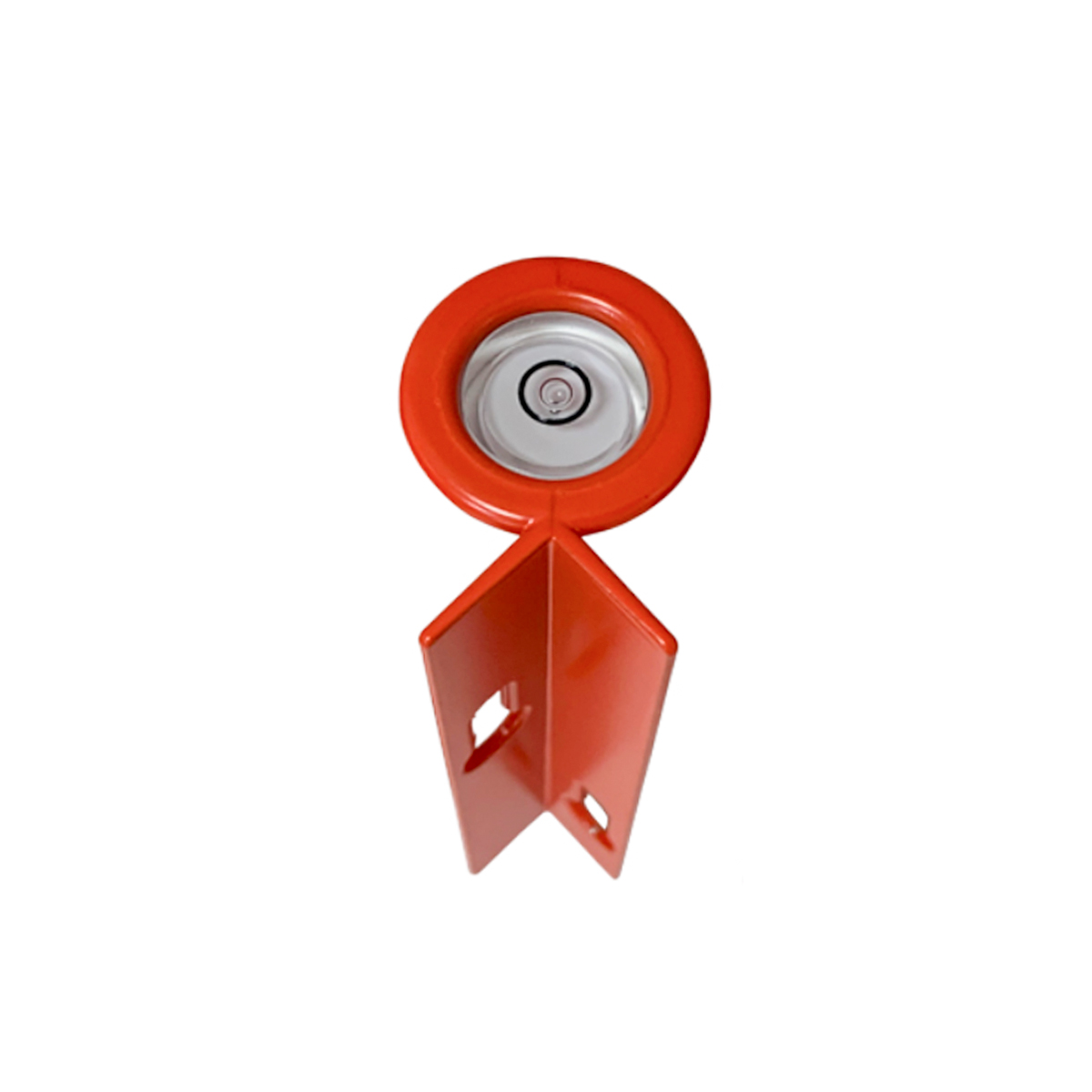 Stanglibelle i metall med rund presisjonslibelle brukt til oppretting av målestang.