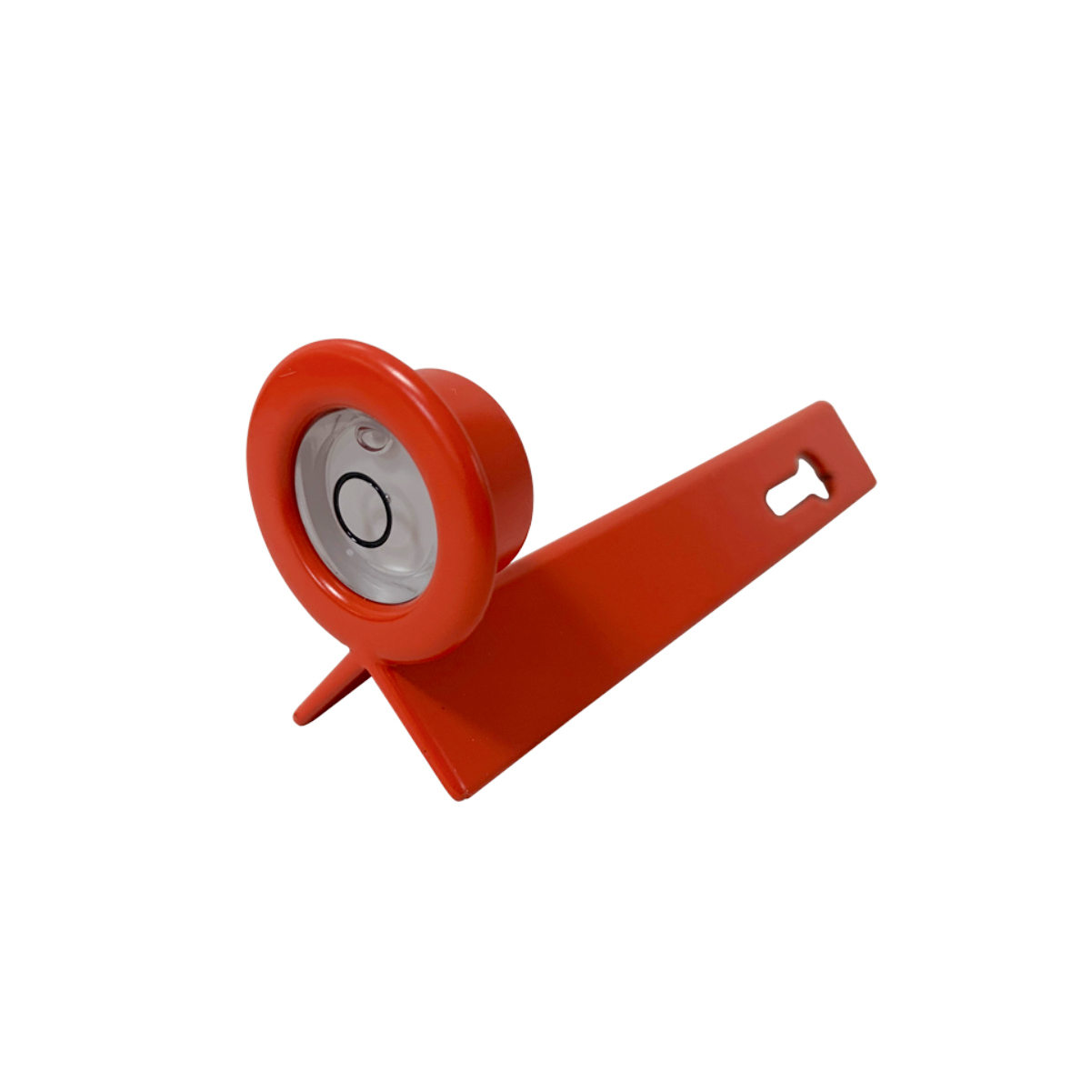 Stanglibelle i metall med rund presisjonslibelle brukt til oppretting av målestang.