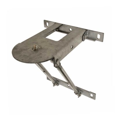 Justerbar veggbrakett i rustfritt stål for montering av totalstasjon og laserscanner