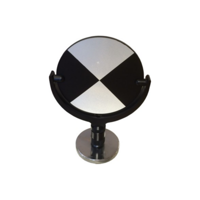 Target / Målskive for laserscanner 150mm, med magnet