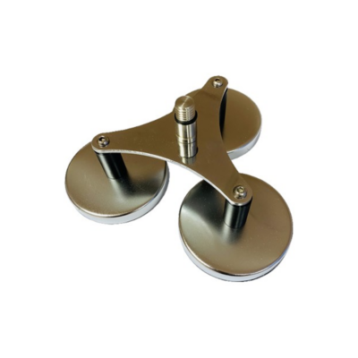Magnet trippel med 5/8 gjengefeste for scanner og prismer
