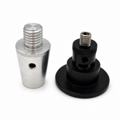 Toposko med leddet fotplate og gjengeadapter for Leica GLS30 og GLS31