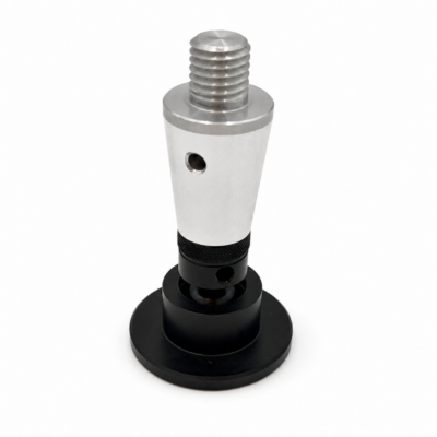 Toposko med leddet fotplate og gjengeadapter for Leica GLS30 og GLS31