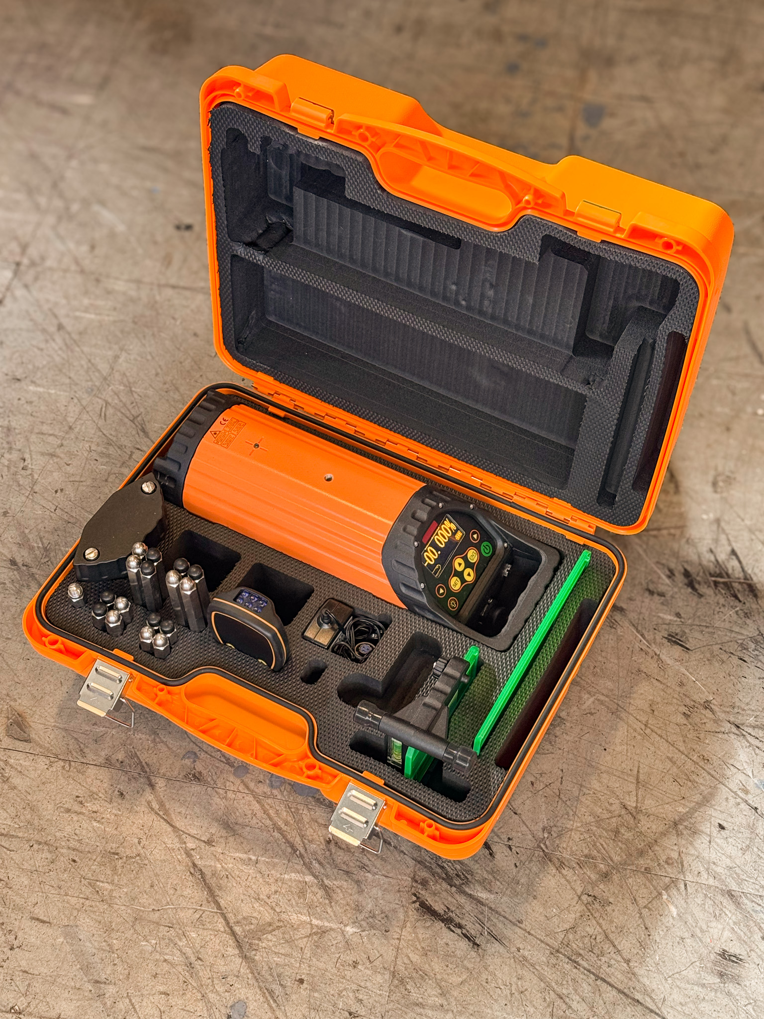 Rørlaser LP650G med grønn laserstråle - Evensen AS