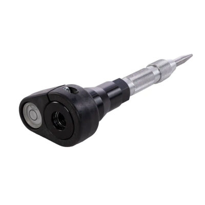 NESTLE PN-1 prismemarkør med senterspiss, libelle og prismeadapter for presis punktsetting nær bakken.