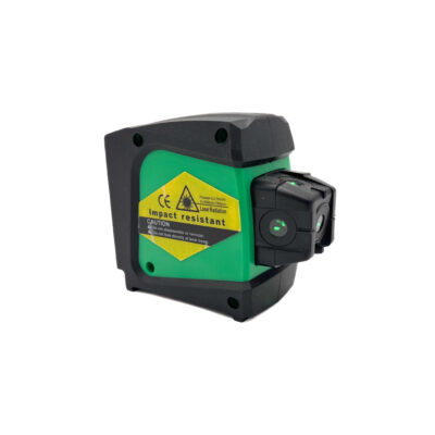 Online 5PG Professional grønn 5-punkts punktlaser med magnetfeste og IP54-beskyttelse.