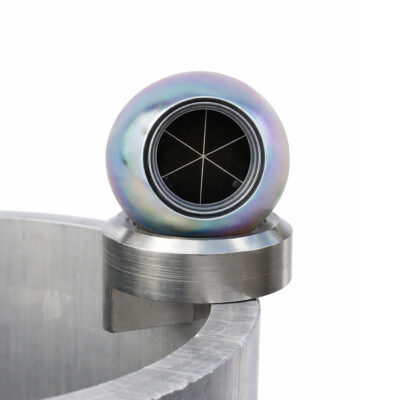 Bohnenstingl magnetbase “Outline” i rustfritt stål for merking på utvendige rette og buede kanter med kuleprisme 1,5"