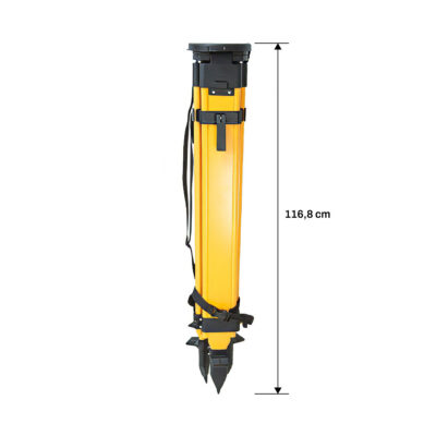 Trestativ Heavy Duty med klemme- og skrulås for totalstasjon og teodolitt