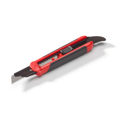 Brytebladkniv 18 mm med ergonomisk grep og reserveblader