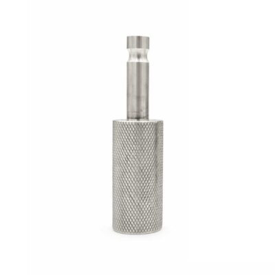 Adapter fra 5/8 hunn-gjenge til Leica-topp for landmåling og prismetilbehør