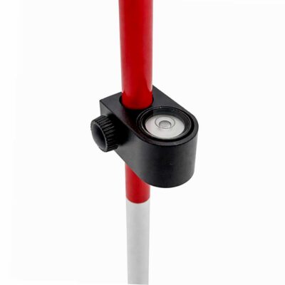 Stanglibelle med skrulås montert på 12 mm prismestang