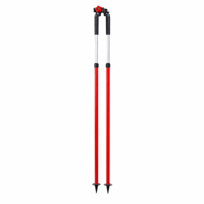 Bipod tofot støtteben med Y-klemme og hurtigutløser for GNSS- og prismestenger