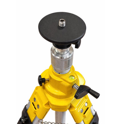 Heis-stativ med flat topp og 5/8 tommer gjenge for stabil og justerbar oppstilling av måleutstyr